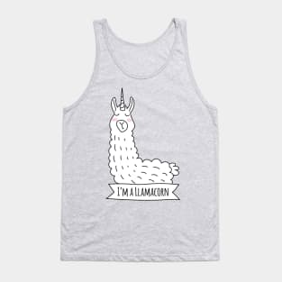 I’m a Llamacorn - Llama Unicorn Tank Top